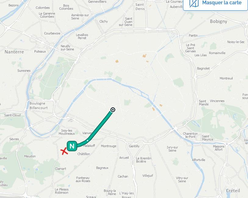 Le Nid Douillet Apartman Clamart Kültér fotó